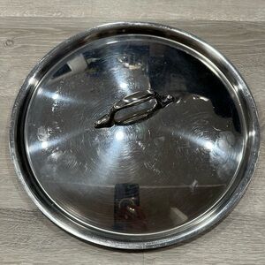 CH147 All-Clad 12” Stainless Steel LID ONLY 12-1/2”Outer 11-1/2” Inner Diameter